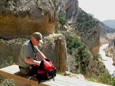 There’s a Wallcreeper in the gorge