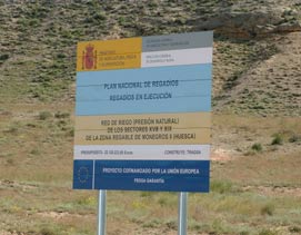 European funding for transforming the remainig drylands in the Monegros