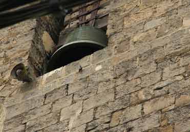 Wallcreeper on church