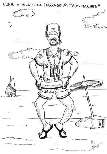Caricature of Steve West