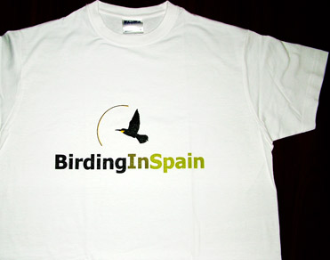 BirdingInSpain.com t-shirt