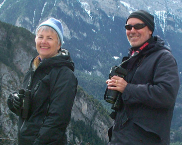 Mary and Clive in the Pyrenees