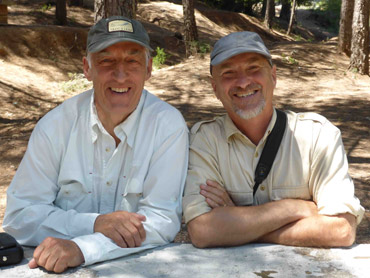 Two strange birds, on the southern Catalonia birding tour.