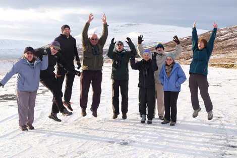 Iceland tour participants