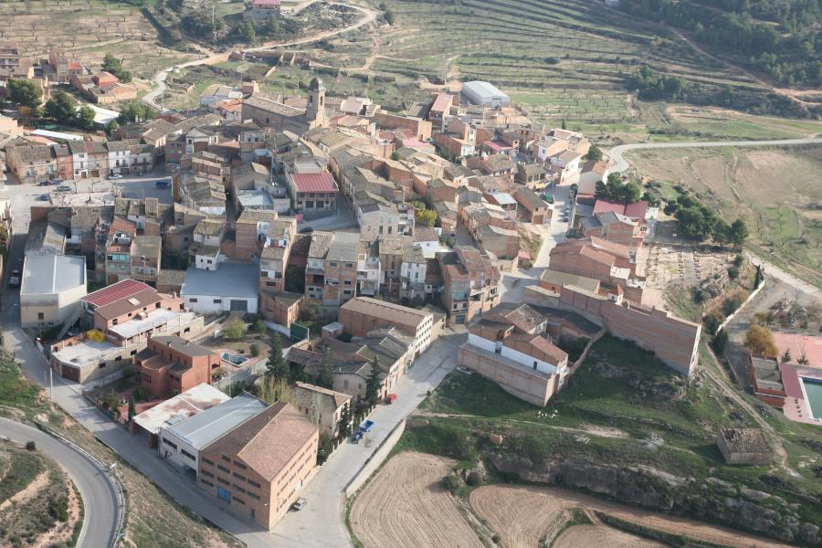 The village of Bovera in the Garrigues, Catalonia