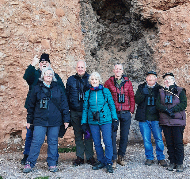 Heatherlea early spring in Spain tour participants