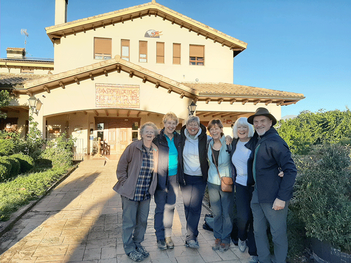 Winter Wallcreeper tour participants 2023