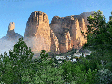 Riglos view