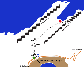 The Boquer Valley Itinerary Map