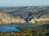 10. A meander in the River Ebro. Can you spot the church tower in the water?  