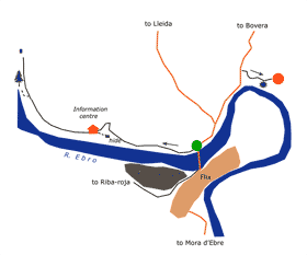 From la Fatarella to Faió Itinerary Map