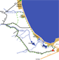 Albufereta Narural Reserve western fringe Itinerary